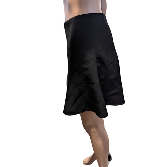 Dazy Sz S Skort Pleated Back Zip Black Mini Skirt (marked M runs small) - Picture 2 of 6